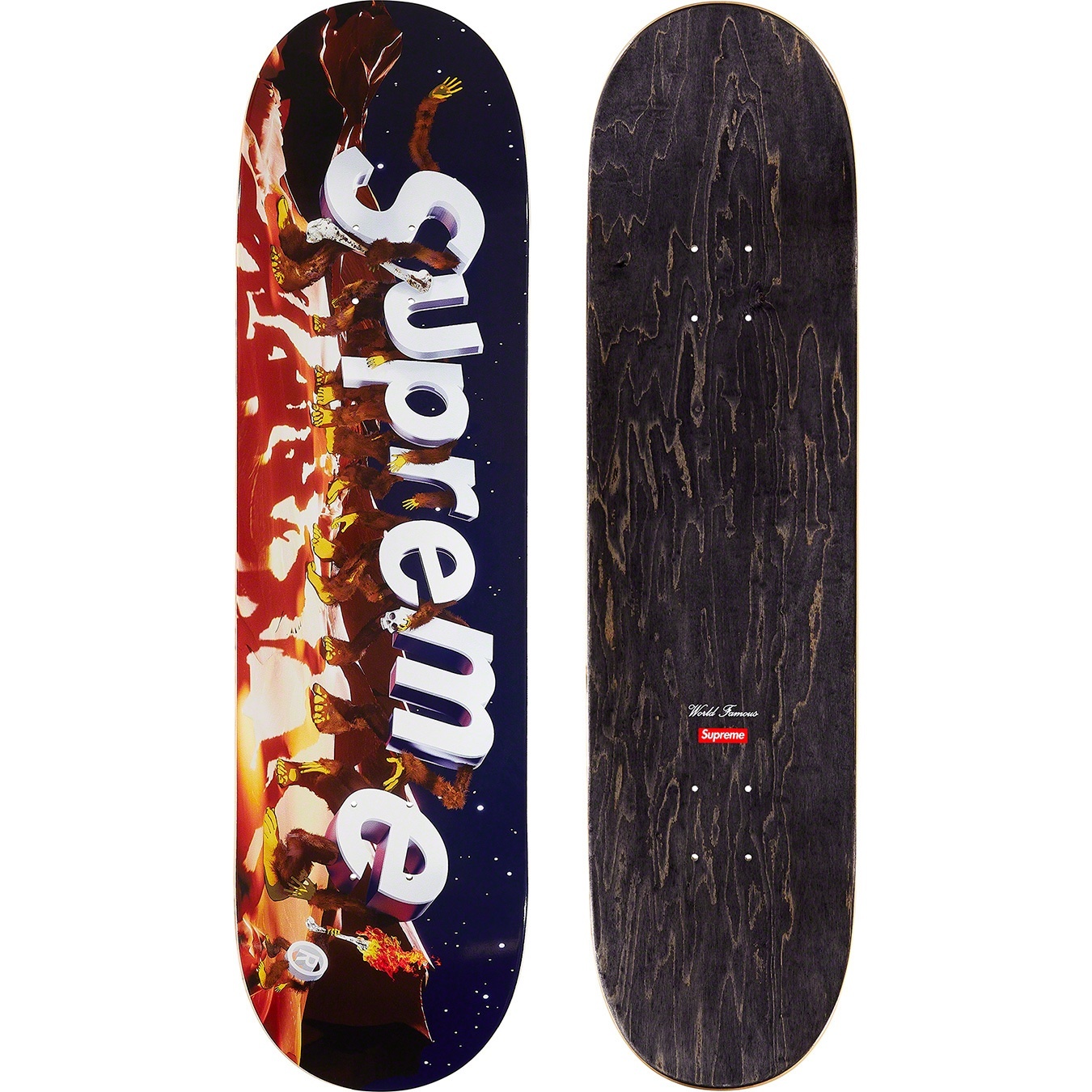 Apes Skateboard view 2